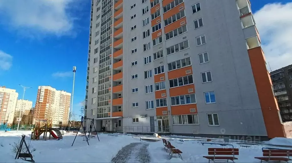 1-к кв. Свердловская область, Екатеринбург ул. Парниковая, 6 (37.0 м) - Фото 2