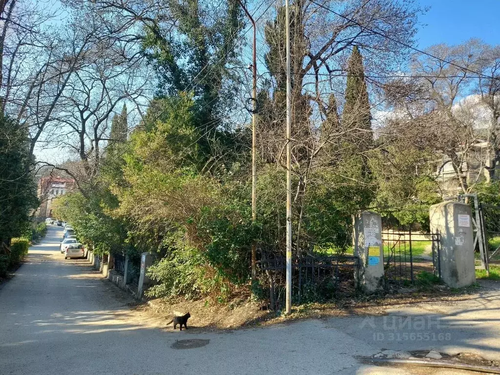 Участок в Крым, Алупка Ялта городской округ, ш. Дворцовое, 9 (27.0 ... - Фото 0