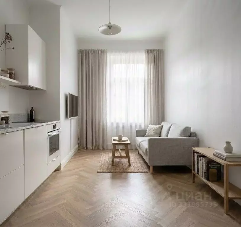 Студия Санкт-Петербург Кронверкская ул., 27 (17.0 м) - Фото 1