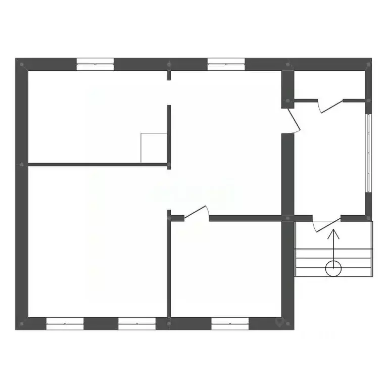 Дом в Амурская область, Белогорск Итикутский пер., 21 (42 м) - Фото 2