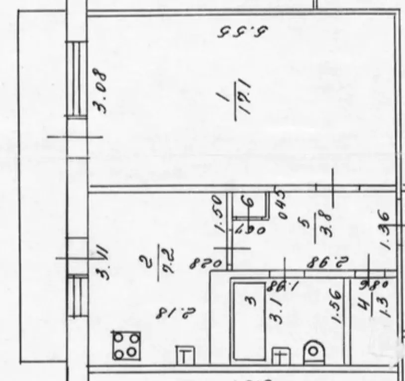 1-к кв. Кировская область, Киров ул. Чапаева, 38а (37.0 м) - Фото 1