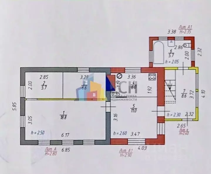 Дом в Тульская область, Белев Спортивная ул., 70 (62 м) - Фото 2