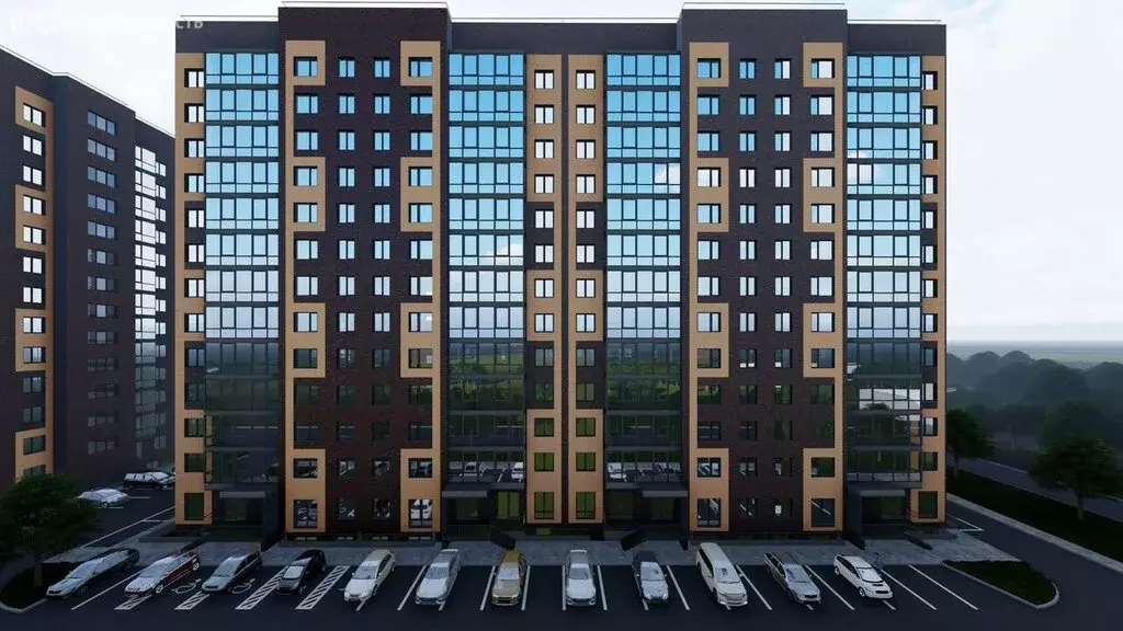 3-комнатная квартира: Абакан, микрорайон Арбан, ЖК Новый Бульвар-2 ... - Фото 0