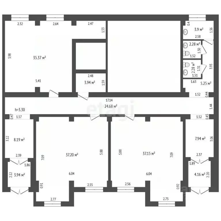Помещение свободного назначения в Саха (Якутия), Якутск 203-й мкр, 29 ... - Фото 2