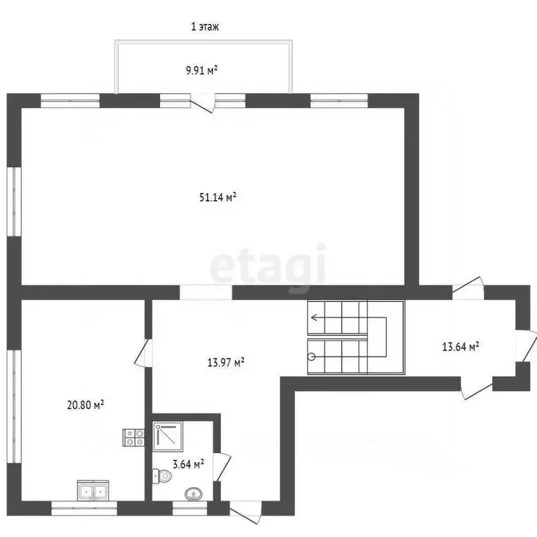 Дом в Татарстан, Набережные Челны ул. Нижняя Боровецкая, 45 (340 м) - Фото 0