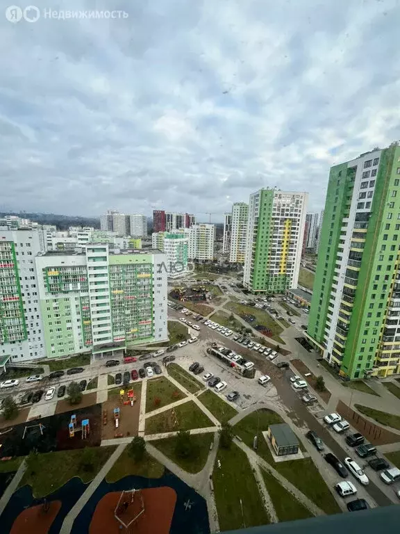 1-комнатная квартира: Уфа, жилой район Дёма, микрорайон Экогород ... - Фото 2