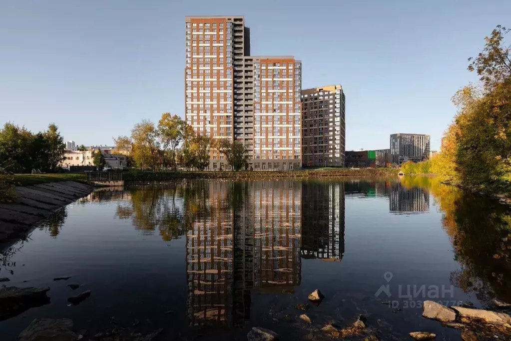 1-к кв. Свердловская область, Екатеринбург Ольховский Парк жилой ... - Фото 1