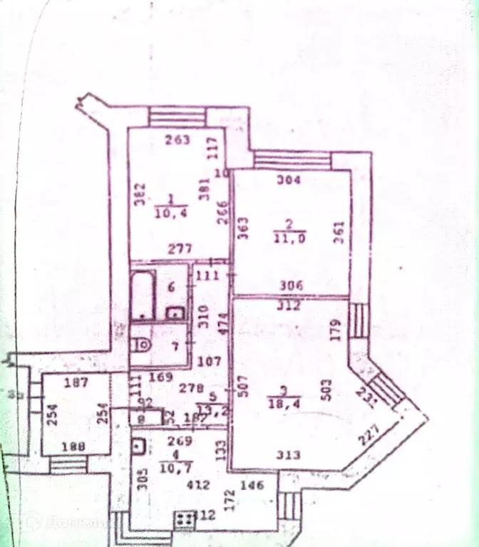 Продаётся 3-к квартира, 68.5 м - Фото 1