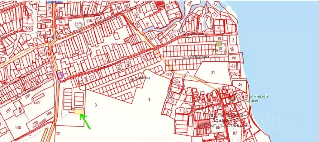 Участок в Татарстан, Камско-Устьинский район, Теньковское с/пос, с. ... - Фото 2