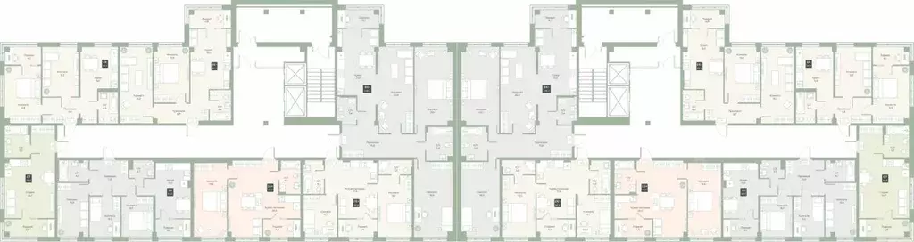 1-к кв. Курганская область, Курган Заозерный жилрайон, 6А мкр, ул. ... - Фото 2