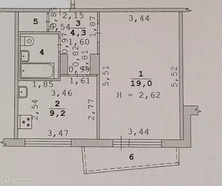 Продаётся 1-к квартира, 37 м - Фото 1