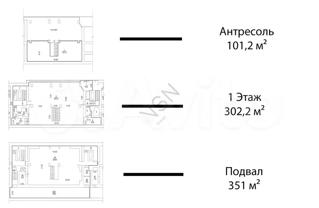 ПСН. 754,4 м Витрины, Парковка - Фото 0