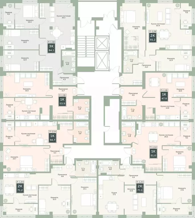 1-к кв. Курганская область, Курган Заозерный жилрайон, 6А мкр, ул. ... - Фото 2