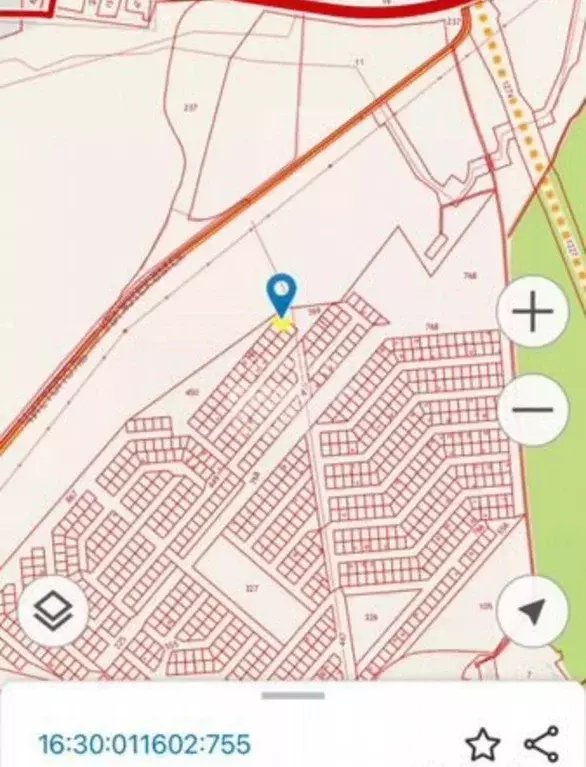 Участок в Татарстан, Нижнекамский район, Афанасовское с/пос, с. Нижнее ... - Фото 1