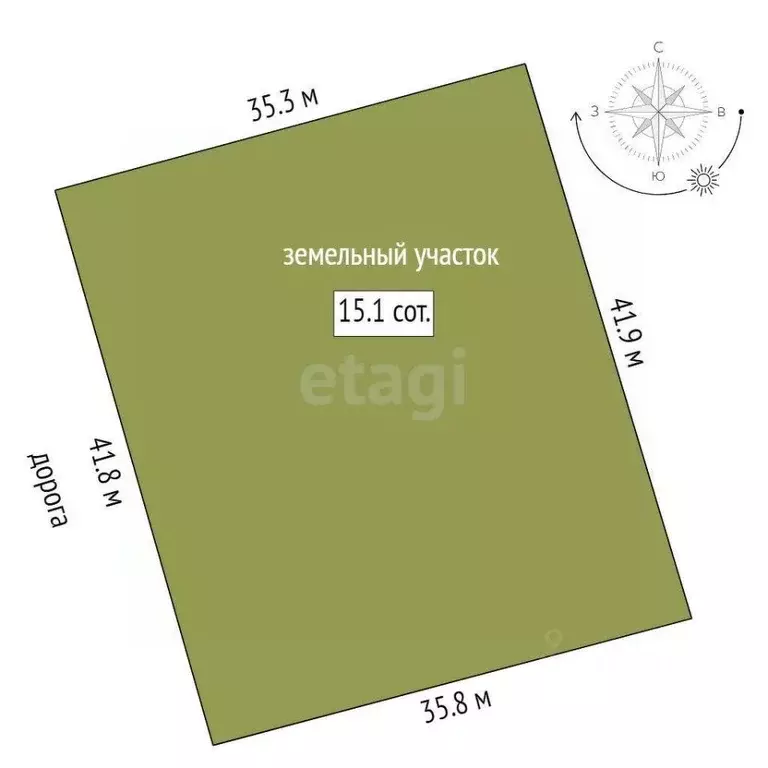 Участок в Свердловская область, Слободо-Туринский район, ... - Фото 2