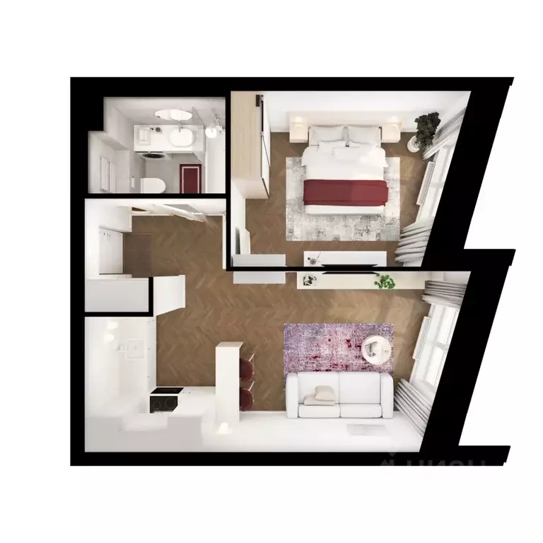 1-к кв. Московская область, Красногорск городской округ, пос. ... - Фото 1