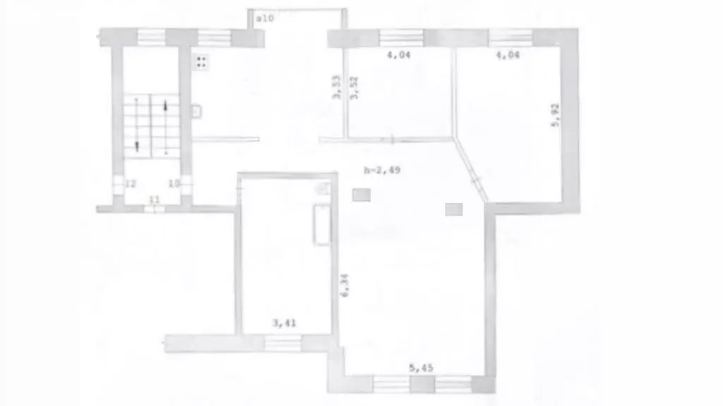 3-комнатная квартира: Асбест, улица Чапаева, 33 (130.9 м) - Фото 1