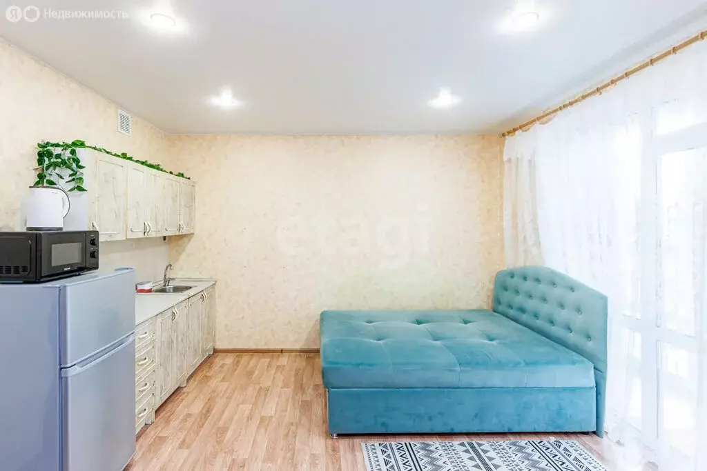 Квартира-студия: Тюмень, улица Андрея Бушуева, 2 (26.2 м) - Фото 2