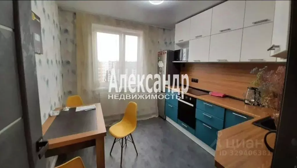 2-к кв. Ленинградская область, Ломоносовский район, Виллозское ... - Фото 2