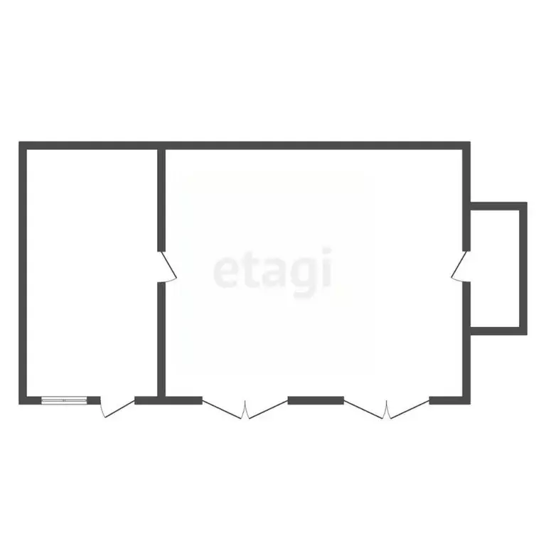 Офис в Мордовия, Кочкуровский район, с. Булгаково  (51 м) - Фото 2