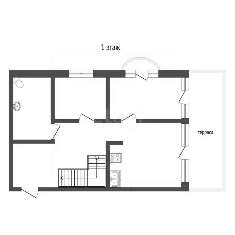 2-к кв. Тюменская область, Тюмень ул. Николая Машарова, 2 (111.0 м) - Фото 2