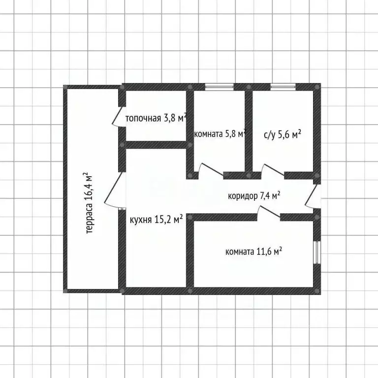 Дом в Краснодарский край, Белореченский район, Родниковское с/пос, ... - Фото 2