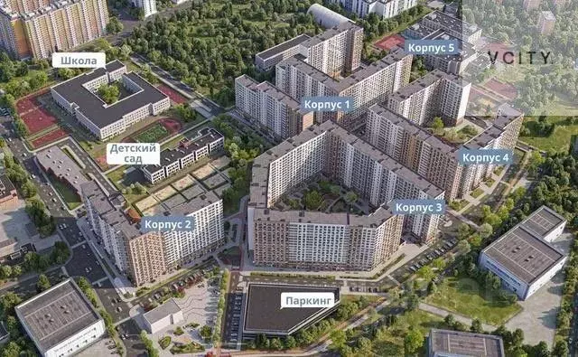 1-к кв. Московская область, Химки ул. Комсомольская, 14 (38.0 м) - Фото 1