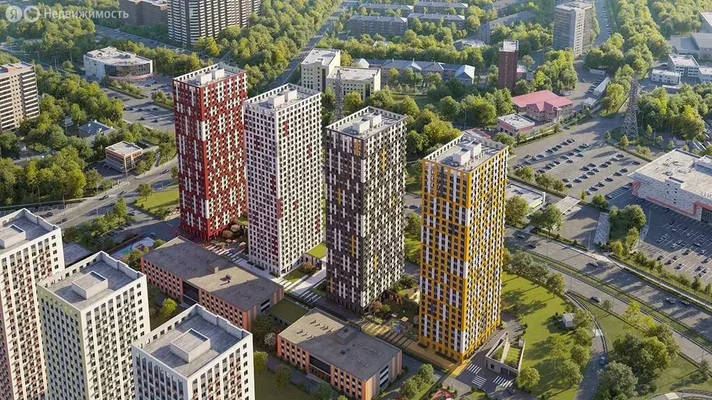 1-комнатная квартира: Красногорск, микрорайон Павшино, жилой комплекс ... - Фото 0