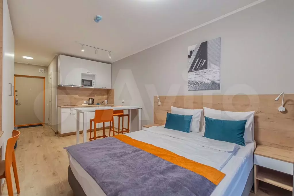 Апартаменты-студия, 25 м, 10/20 эт. - Фото 0