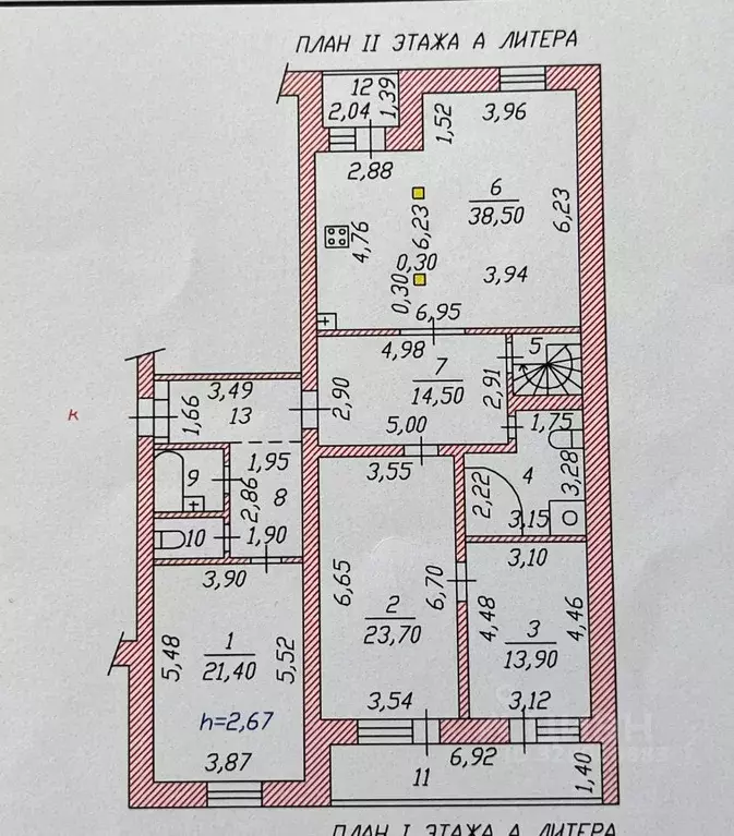 3-к кв. Чувашия, Чебоксары Северная ул., 1 (146.0 м) - Фото 1