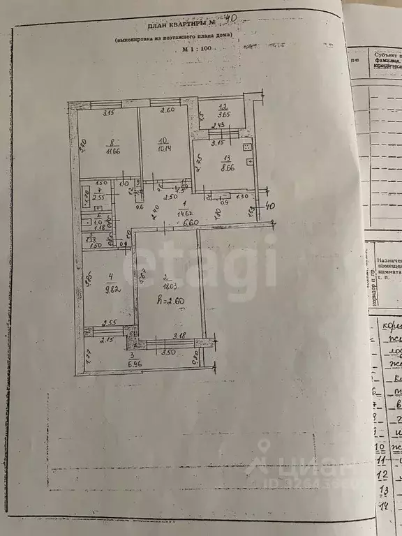 4-к кв. Калмыкия, Элиста 8-й мкр, 18 (79.92 м) - Фото 1