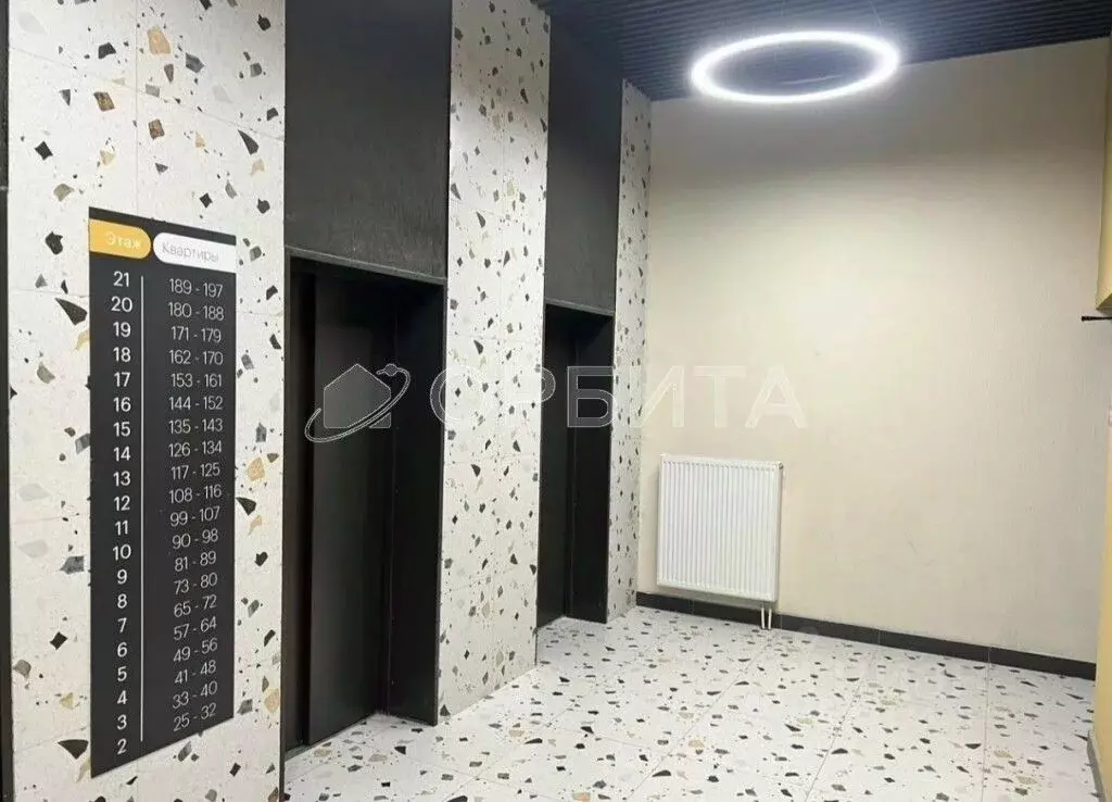 1-к кв. Тюменская область, Тюмень ул. Ветеранов Труда, 36к1 (34.7 м) - Фото 2