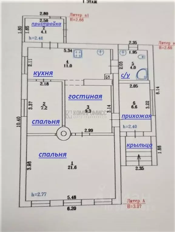 Дом в Краснодарский край, Динской район, Старомышастовская ст-ца ... - Фото 1