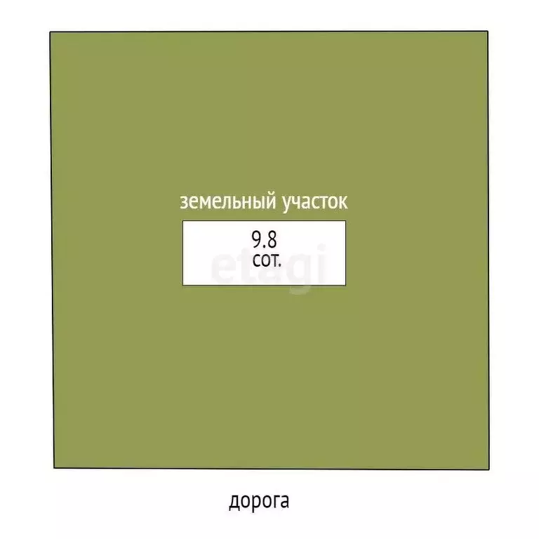 Участок в посёлок Увильды, улица Комарова (9.8 м) - Фото 0