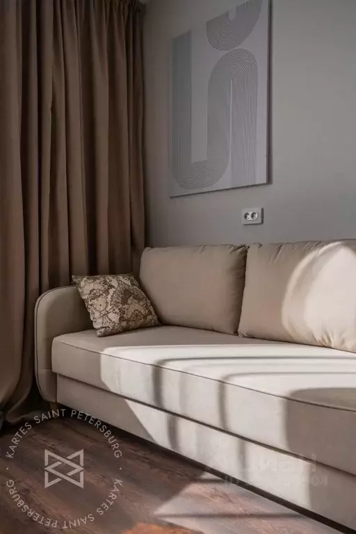 Студия Санкт-Петербург ул. Маршала Казакова, 21к3 (23.0 м) - Фото 1