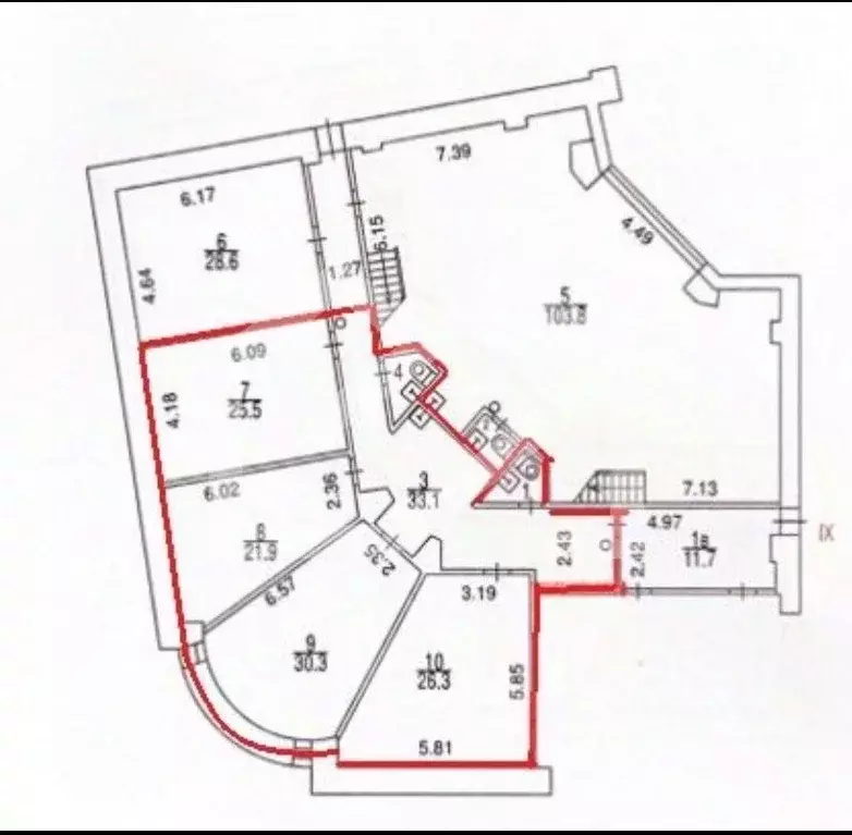 Офис в Москва Мясницкая ул., 24/7С1 (142 м) - Фото 2