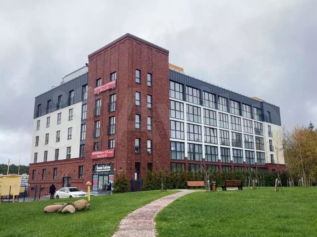 Апартаменты-студия, 45,4 м, 4/5 эт. - Фото 0