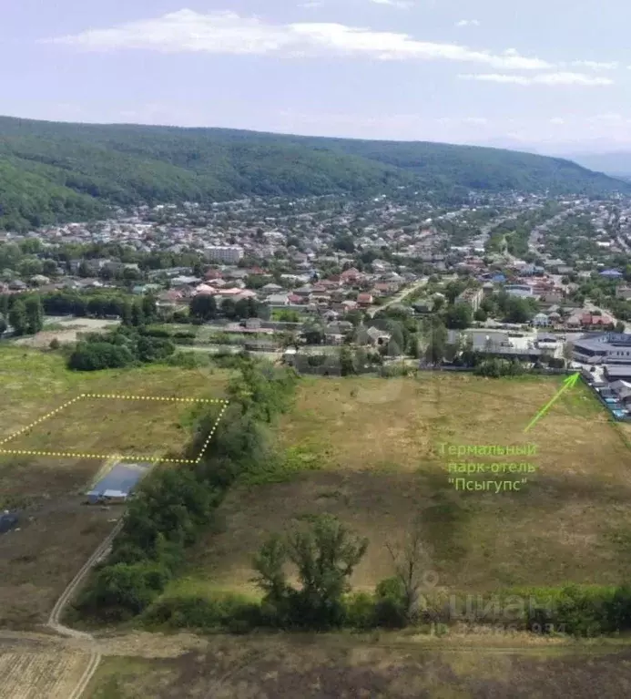 Участок в Адыгея, Майкопский район, Победенское с/пос, пос. Совхозный ... - Фото 1