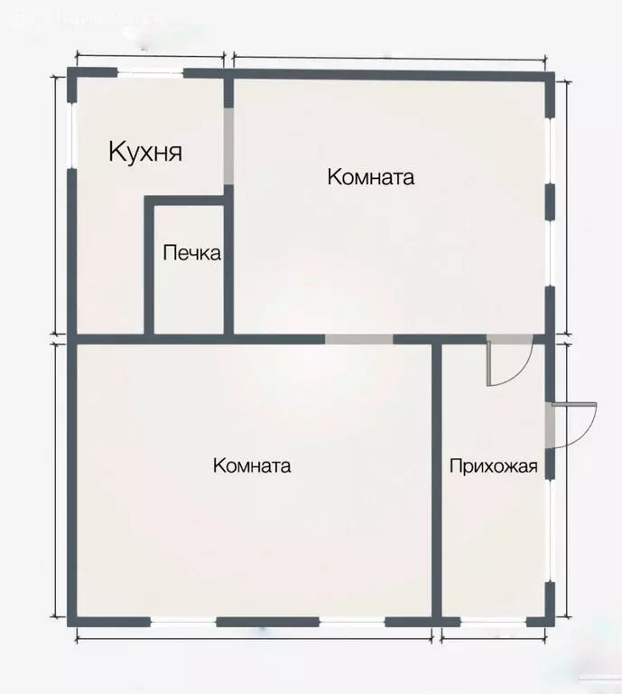 Дом в Тверская, Станционная улица (36.9 м) - Фото 0
