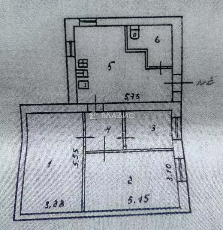 3-к кв. Владимирская область, Гороховец ул. Гагарина, 14А (70.8 м) - Фото 2