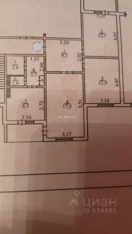 3-к кв. Крым, Симферополь ул. Балаклавская, 67 (64.0 м) - Фото 1