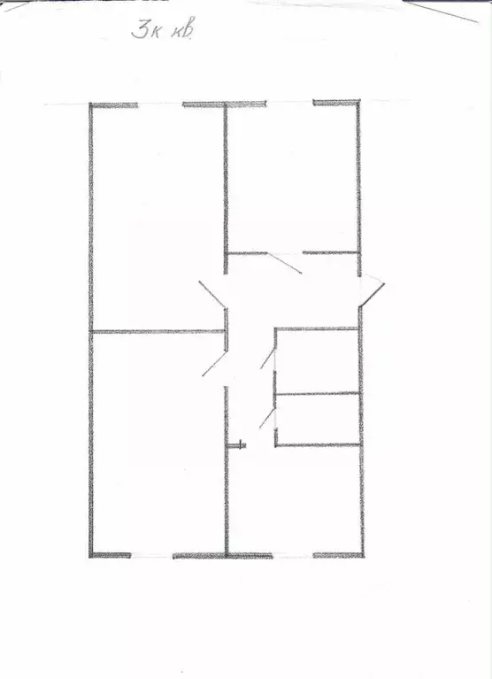 3-к кв. Иркутская область, Ангарск 19-й кв-л, 5 (64.8 м) - Фото 1