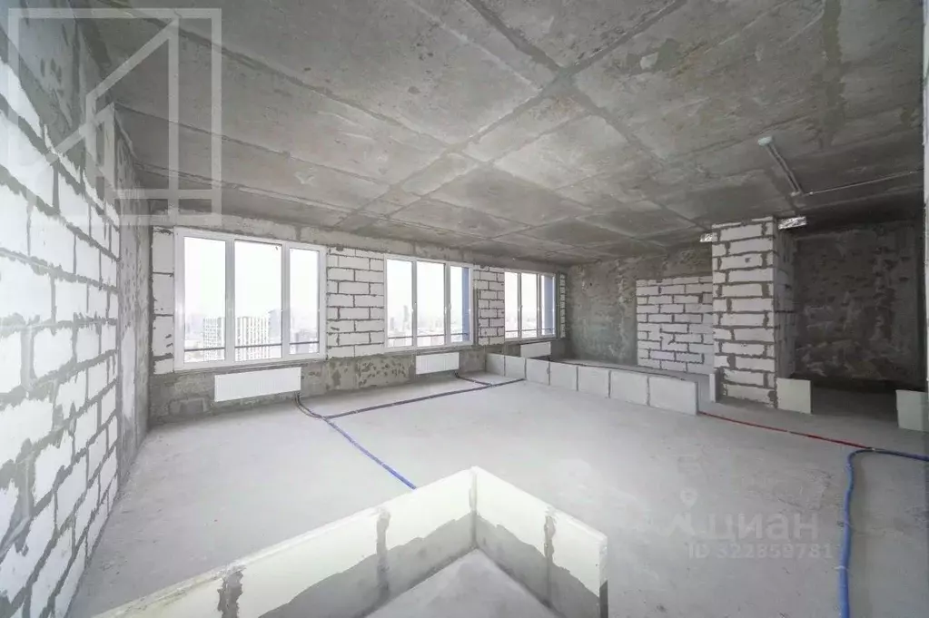 Свободной планировки кв. Москва Шелепихинская наб., 34к5 (69.9 м) - Фото 1