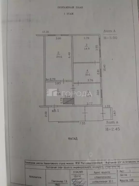 Дом в Алтайский край, Тальменский район, с. Новоперуново Набережная ... - Фото 2