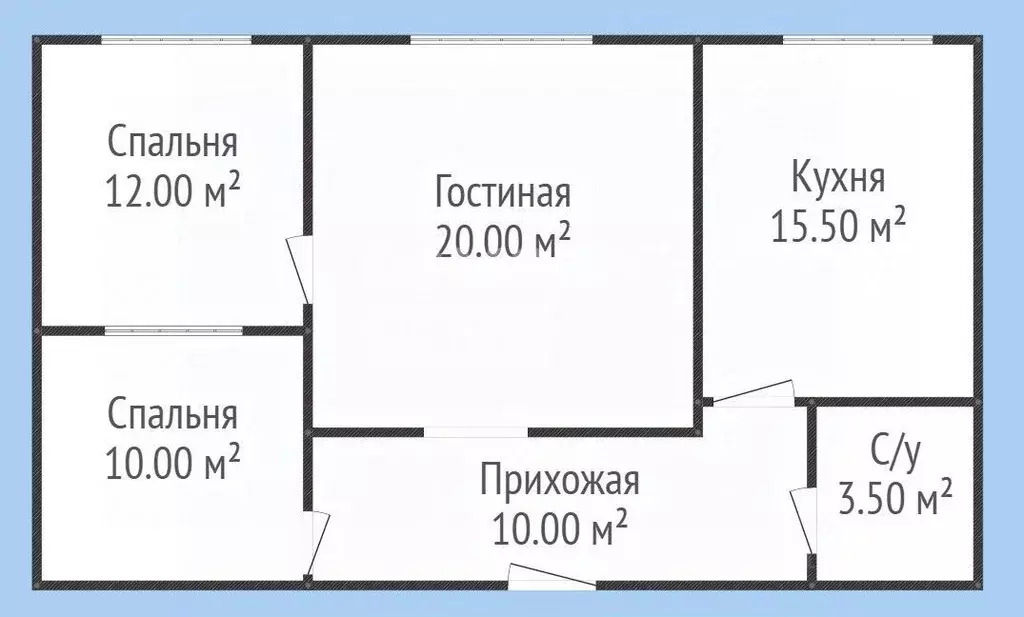 3-к кв. Дагестан, Махачкала ул. Хивская, 7А (71.0 м) - Фото 1