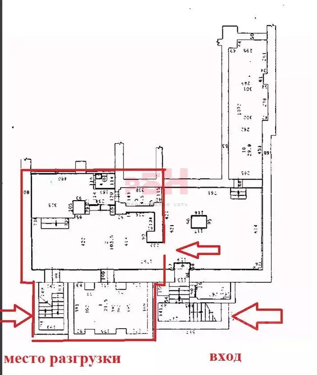 Торговая площадь в Свердловская область, Екатеринбург ул. Гагарина, 18 ... - Фото 2