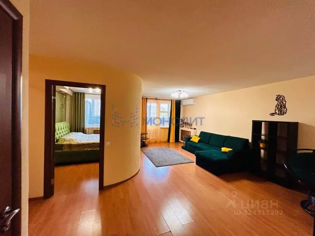 2-к кв. Нижегородская область, Нижний Новгород Мещерское Озеро ... - Фото 1