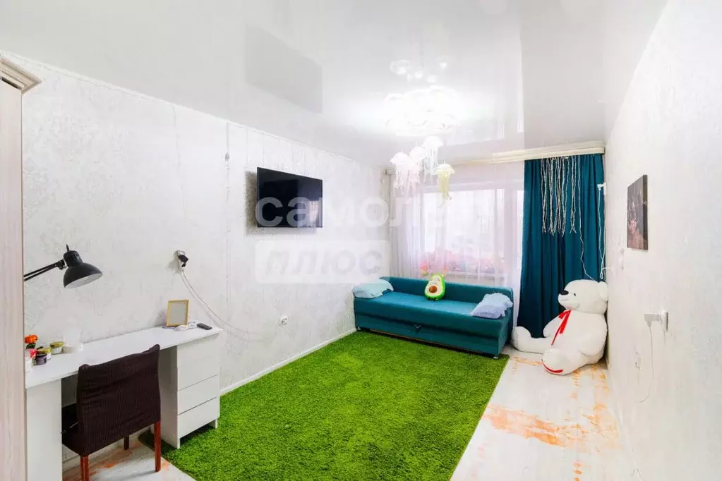 1-к кв. Омская область, Омск Заозерная ул., 2 (31.3 м) - Фото 0