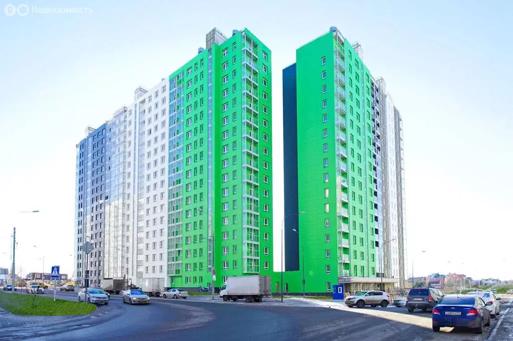 2-комнатная квартира: Видное, Ермолинская улица, 5 (56 м) - Фото 0