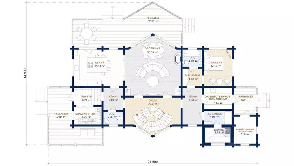 Дом в Ленинградская область, Всеволожский район, Куйвозовское с/пос, ... - Фото 2